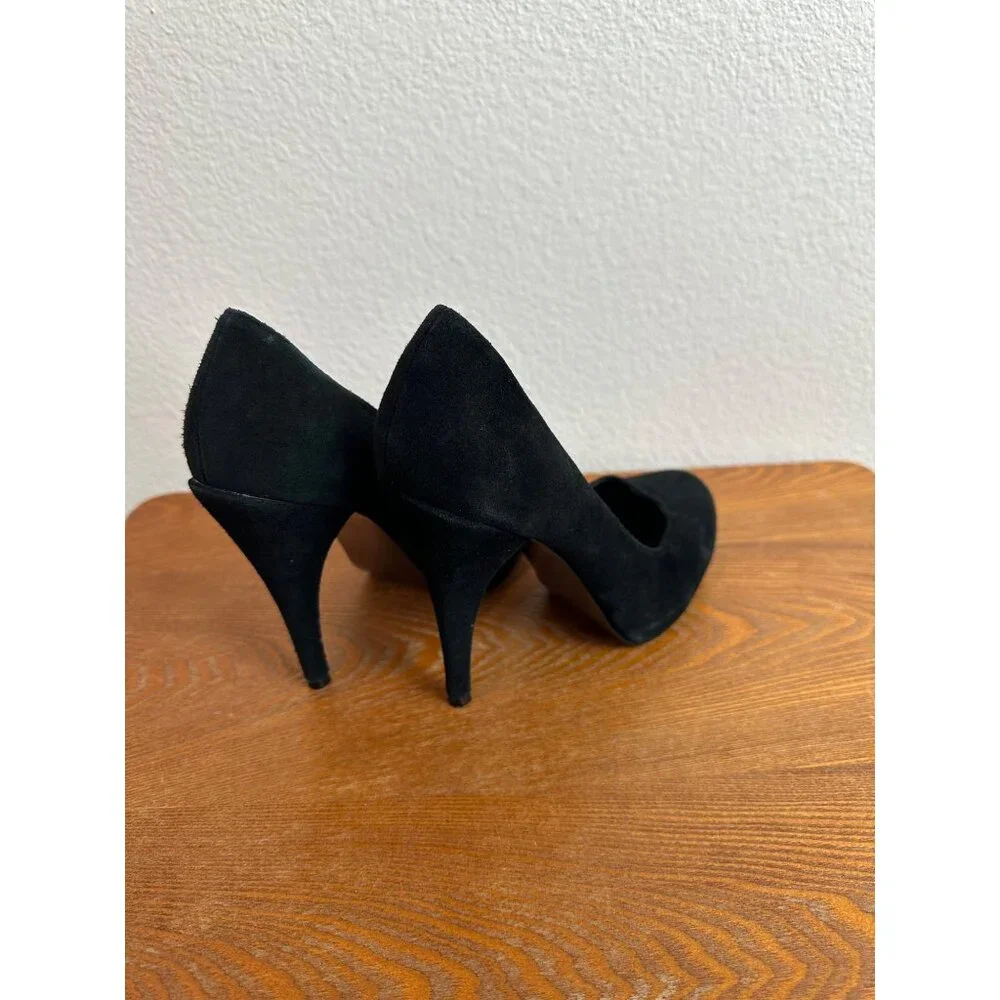 Steve Madden 7M Stylist Stiletto High Heel Pump Shoes Black